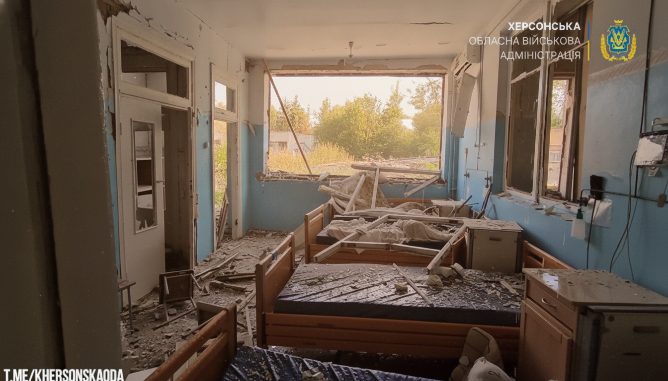 Удар по больнице в Херсоне: погиб врач, ранена медсестра — подробности атаки