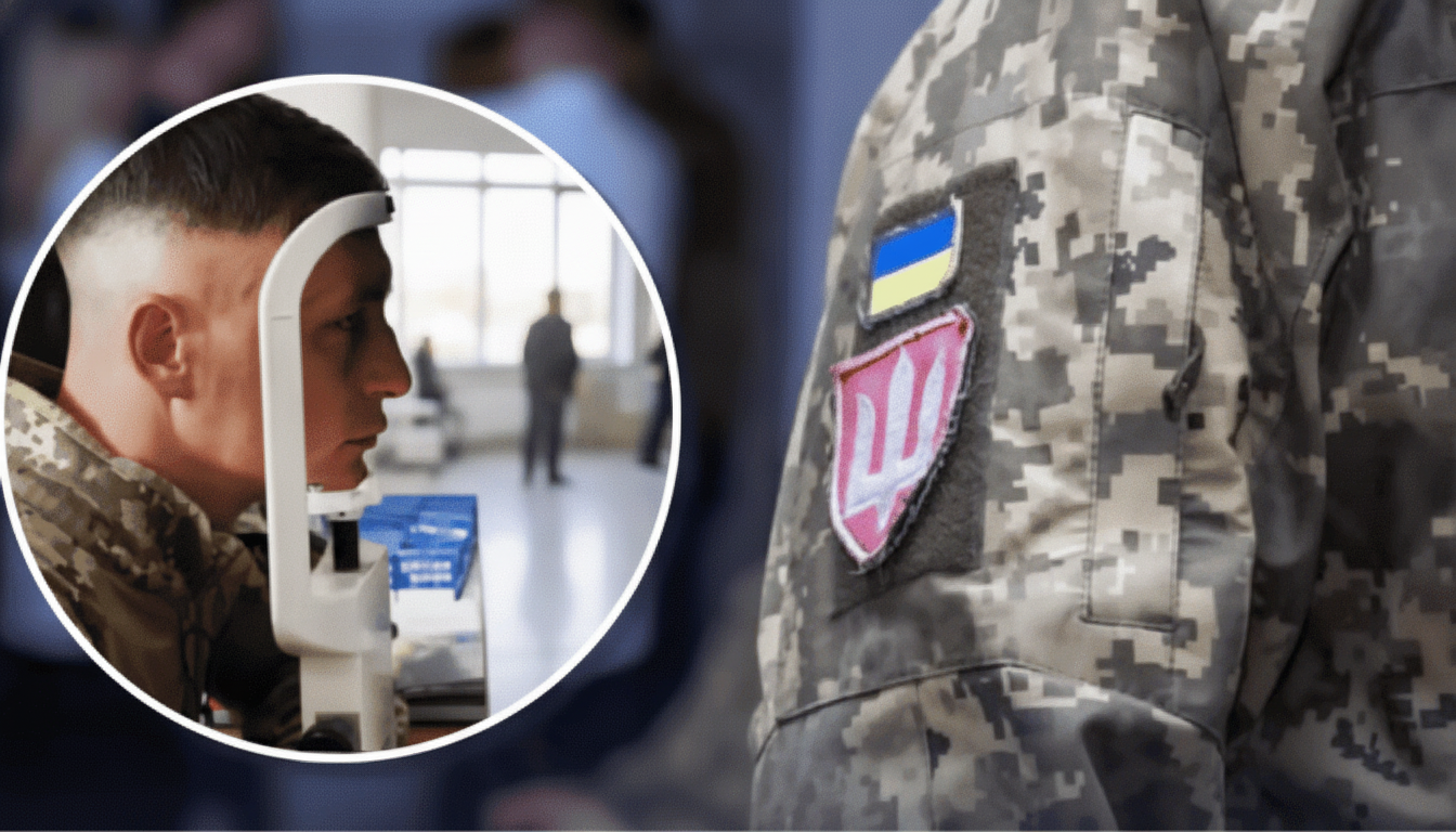 Військовий на медичному огляді