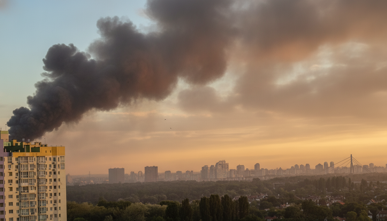 Toxic air after Russian attack