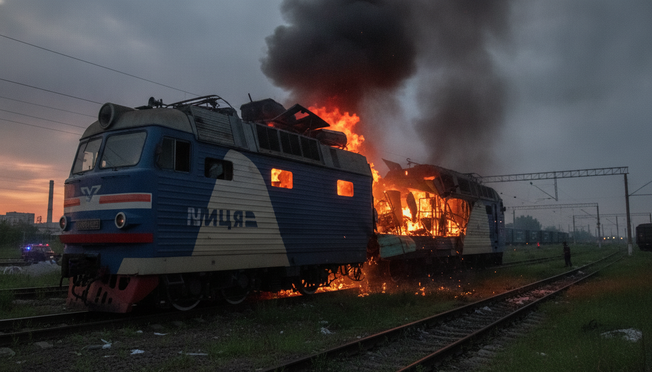 Four Dead, Including a Child, in Attacks on Railways in Dnipro Region and Sumy