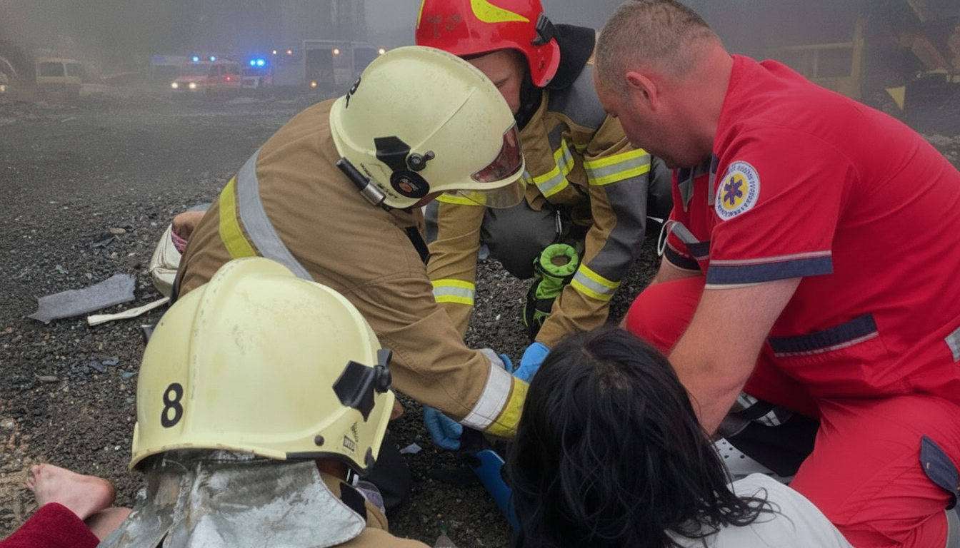 Schwerer Verkehrsunfall auf der Strecke Mykolajiw–Odessa: 12 Tote, 6 Verletzte