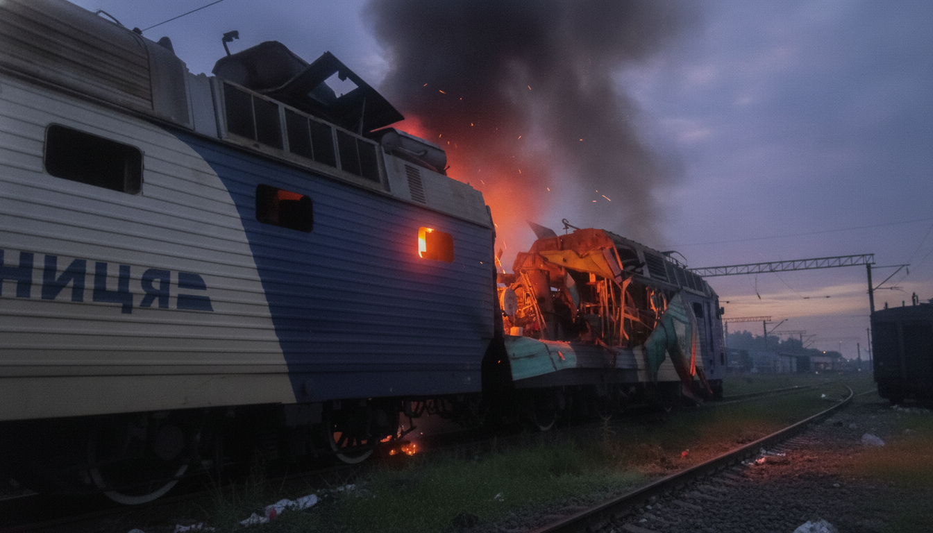 Знищені локомотиви Укрзалізниці