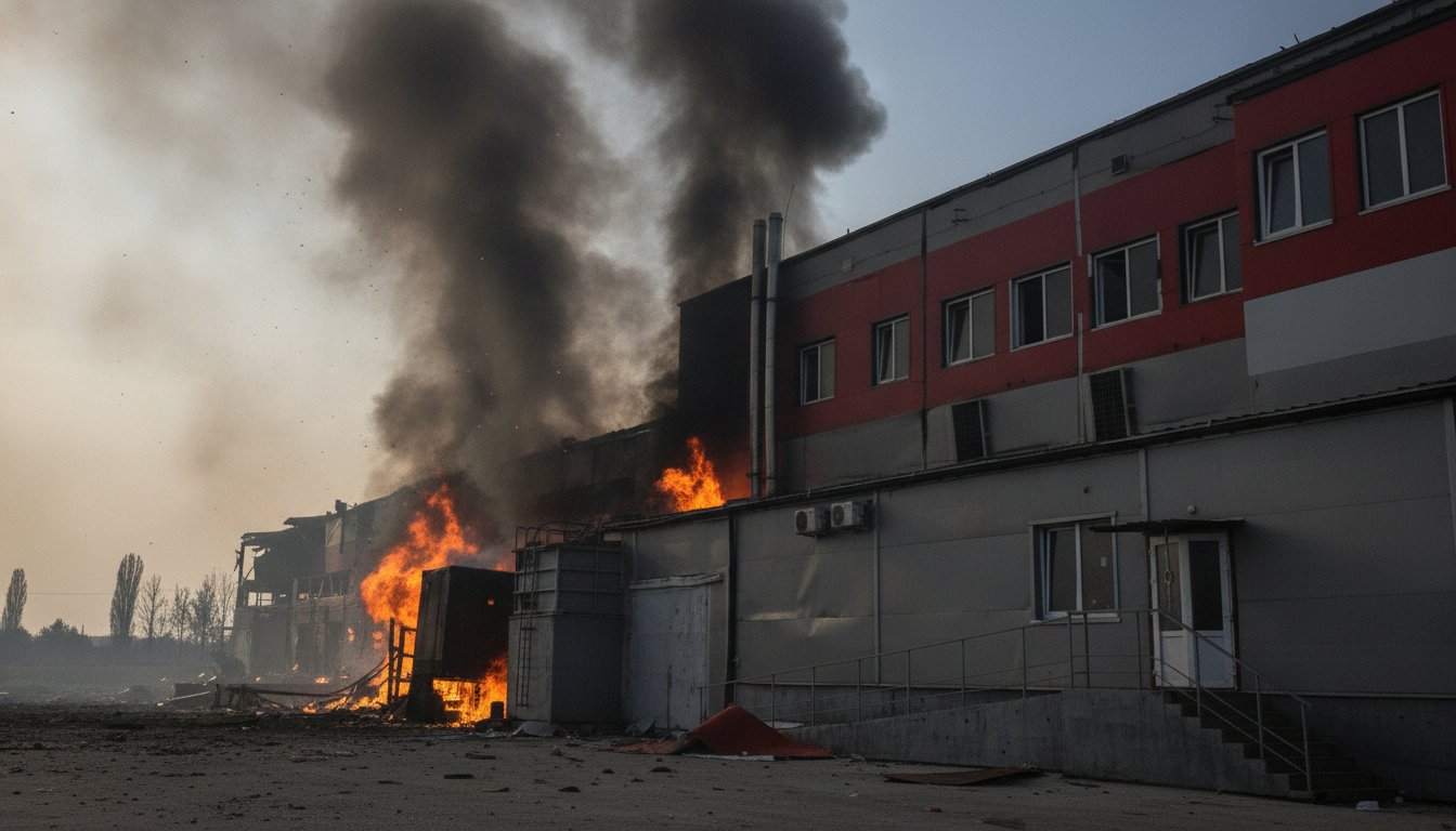 July 3 Strike on Zaporizhzhia: Nova Poshta Driver Killed, Office Damaged