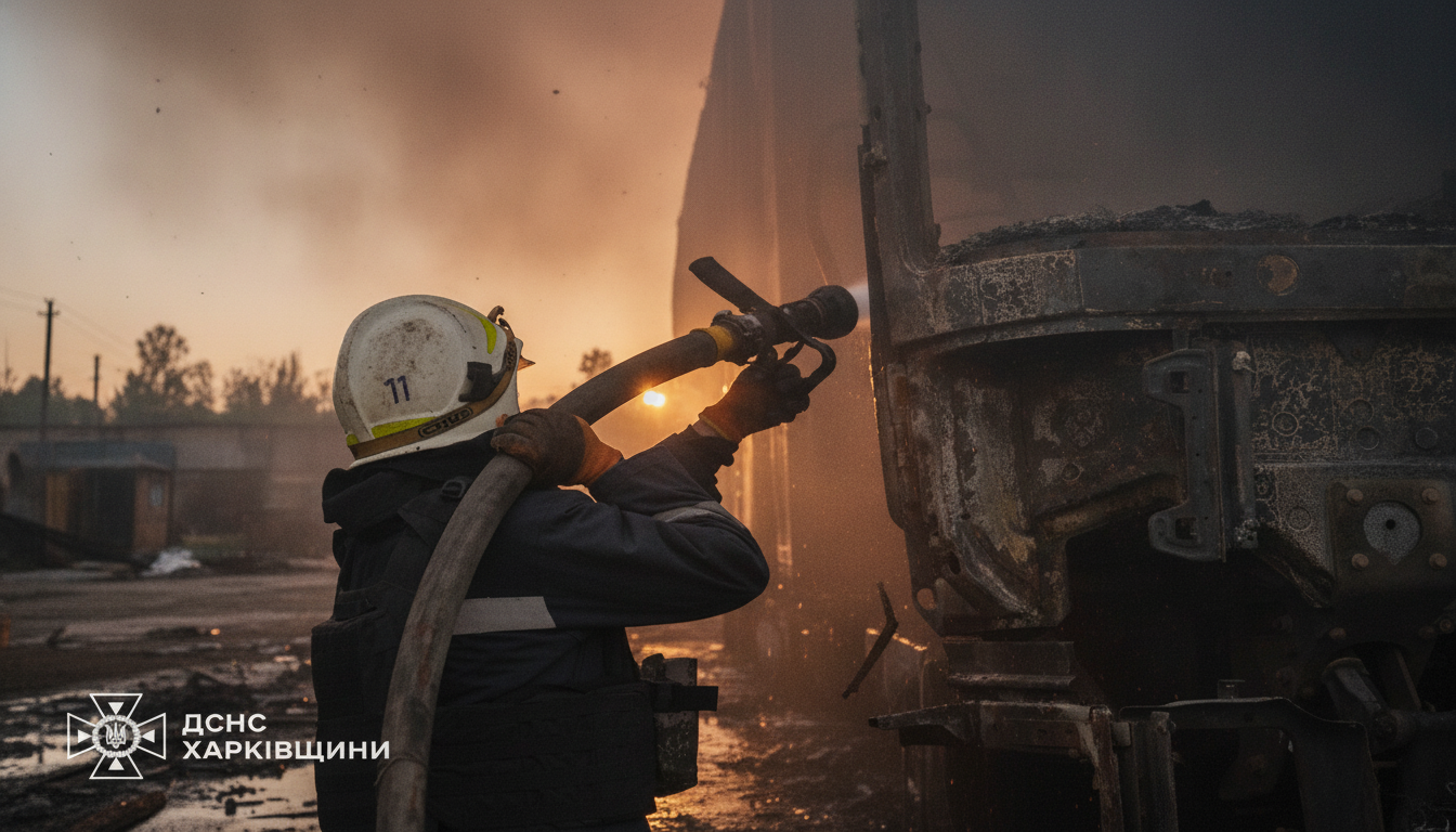 Російський дрон влучив у Харкові