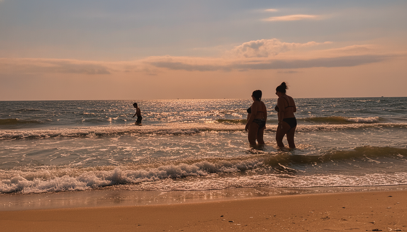 Odessa am 6. Juli: Lufttemperatur erreicht +28 Grad, das Meerwasser +23 Grad