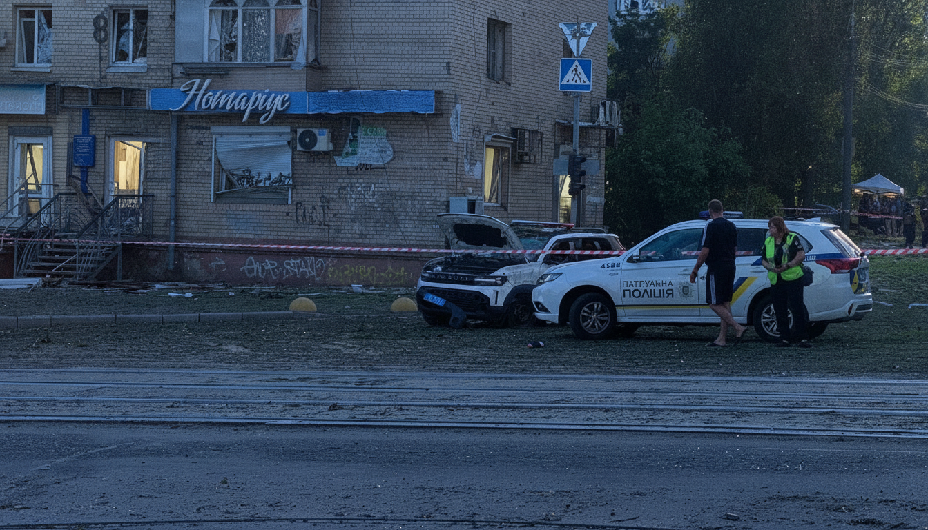 Удар по Запоріжжю, загибель поліцейського