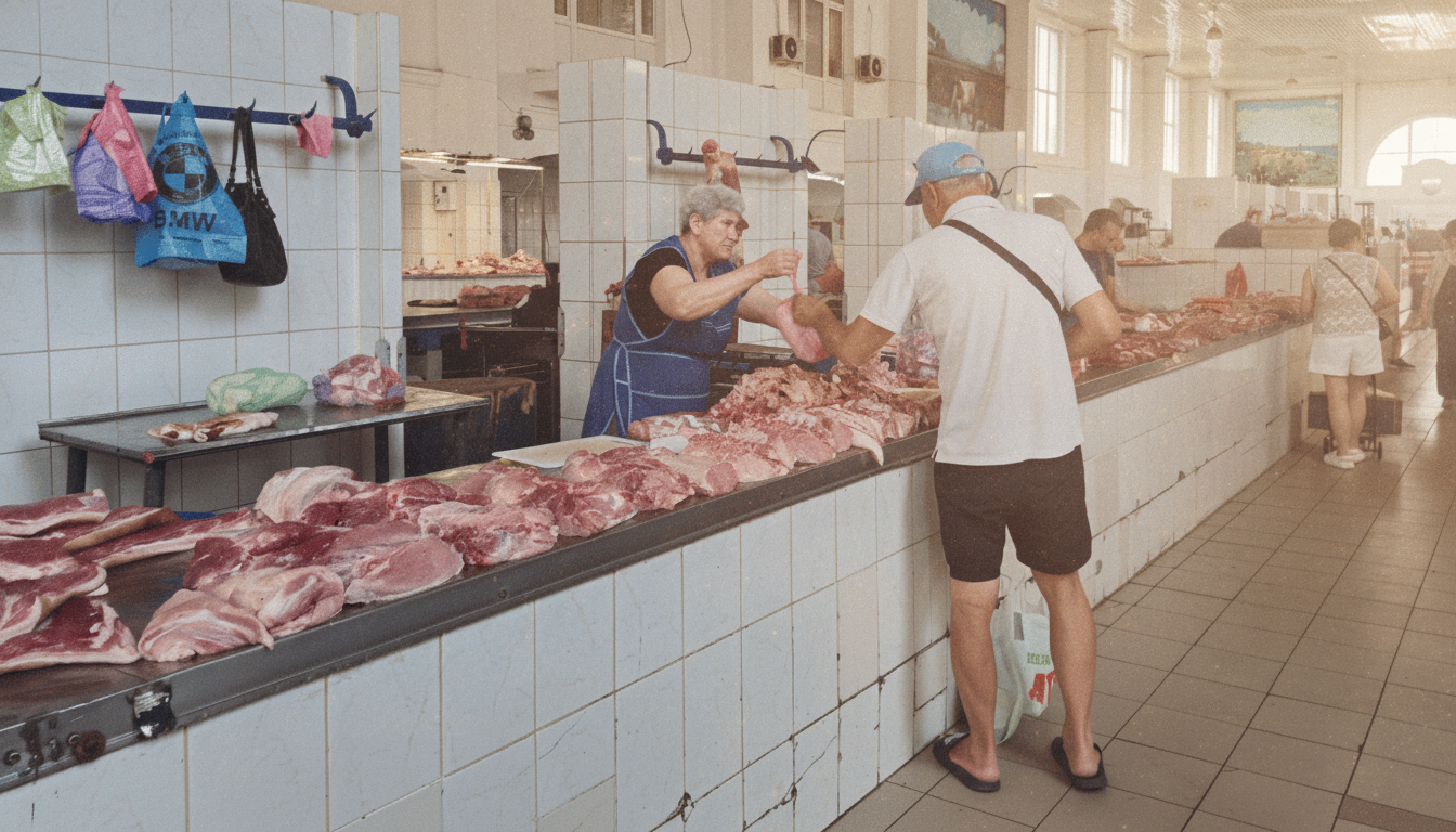 Seasonal Shift at Odesa's Pryvoz Market: Ukrainians Ditch Meat for Fruit