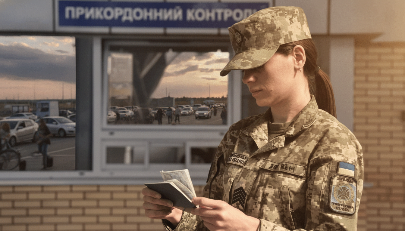 Stau an der ukrainischen Grenze am 6. Juli: Hunderte Autos und Fußgänger warten auf Einreise in die EU