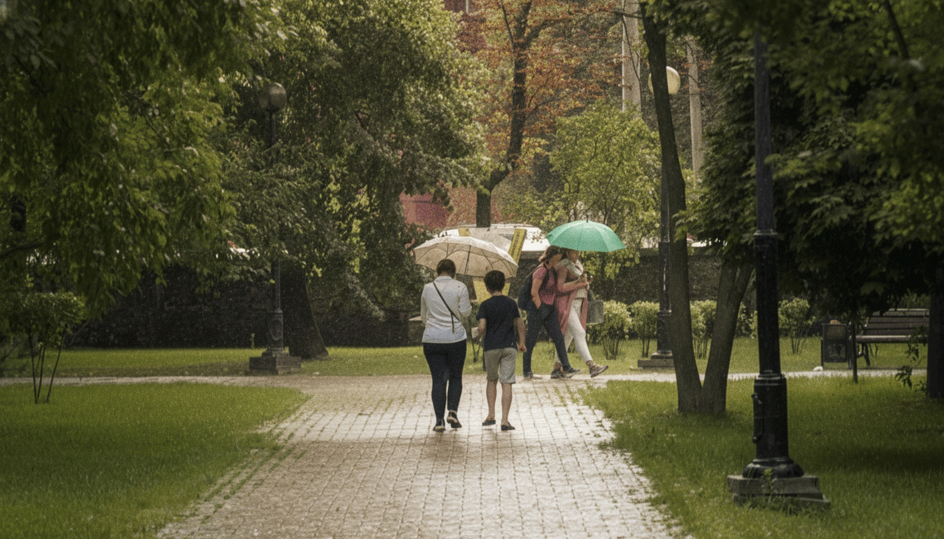 Wetter in Kiew am 7. Juli: Starke Windböen und Regenschauer erwartet