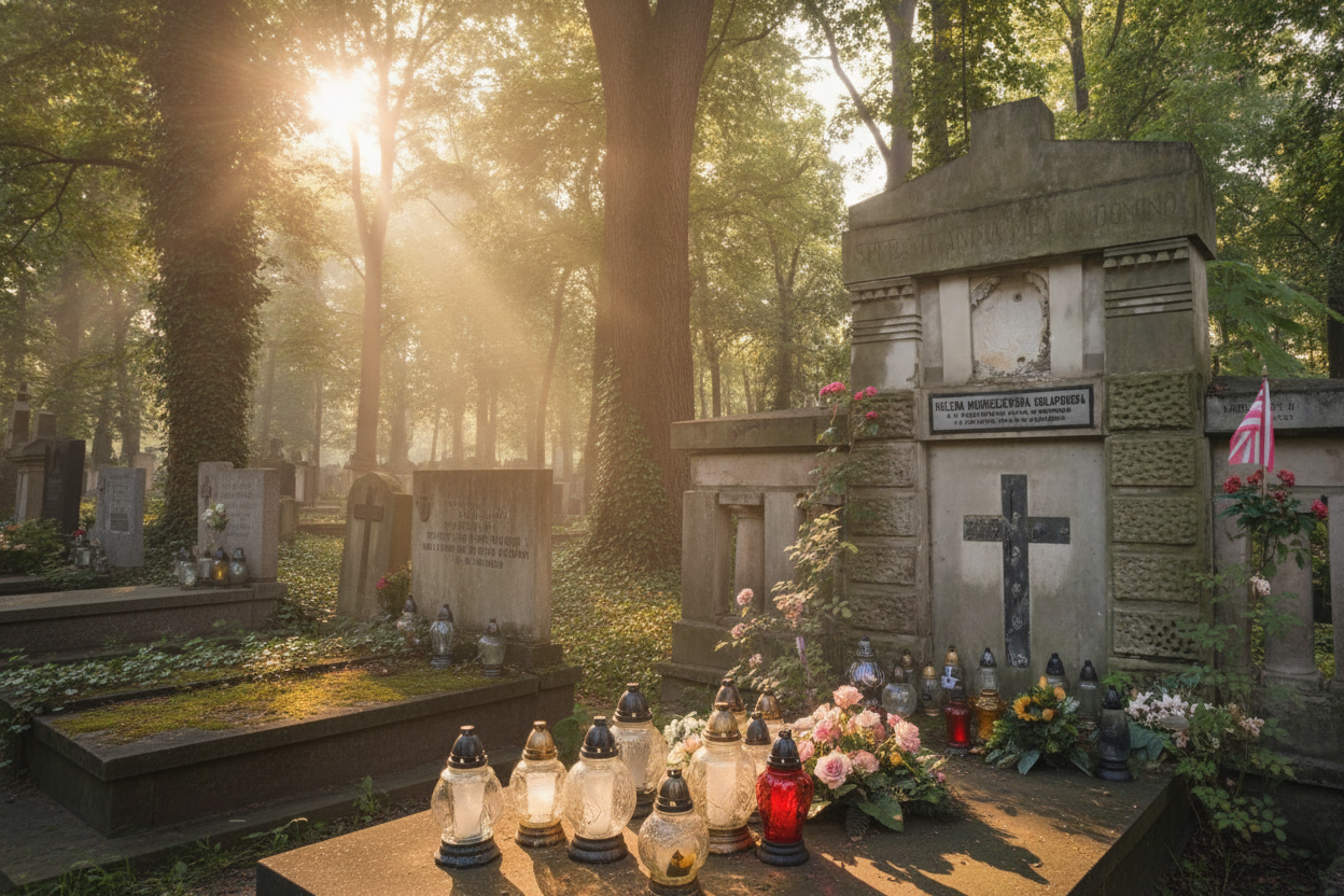 Bronze Relief Stolen from Bohdan Lepky’s Grave at Krakow’s Rakowicki Cemetery