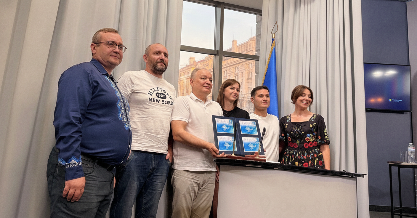 Acht neue Briefmarken der ukrainischen Post: Motive rund um die Krim