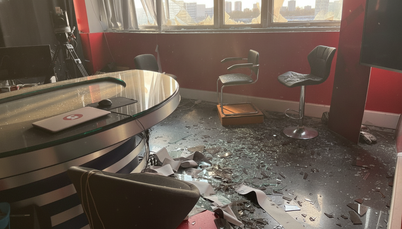 Nach Zerstörung des Büros in Kiew: 5 Kanal verlagert sein Programm auf YouTube