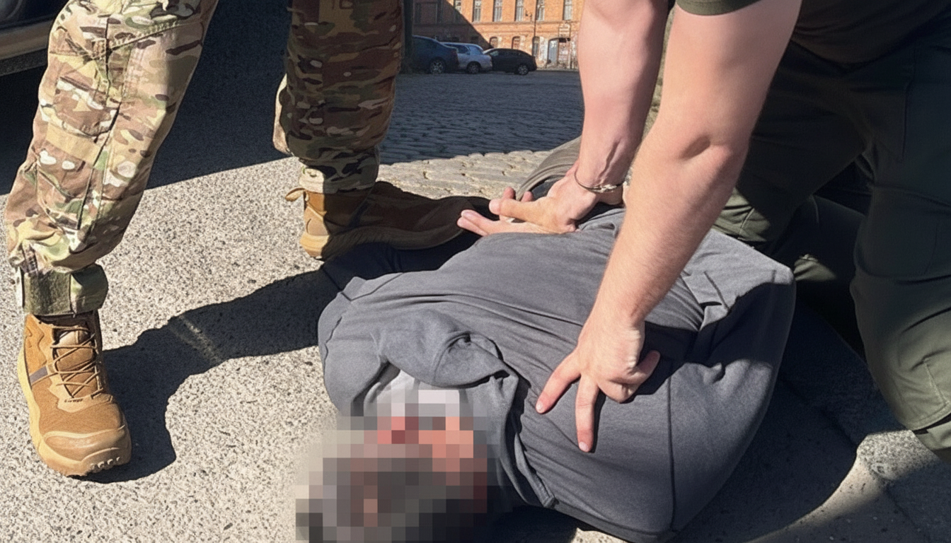 Затримання агентів РФ з вибухівкою