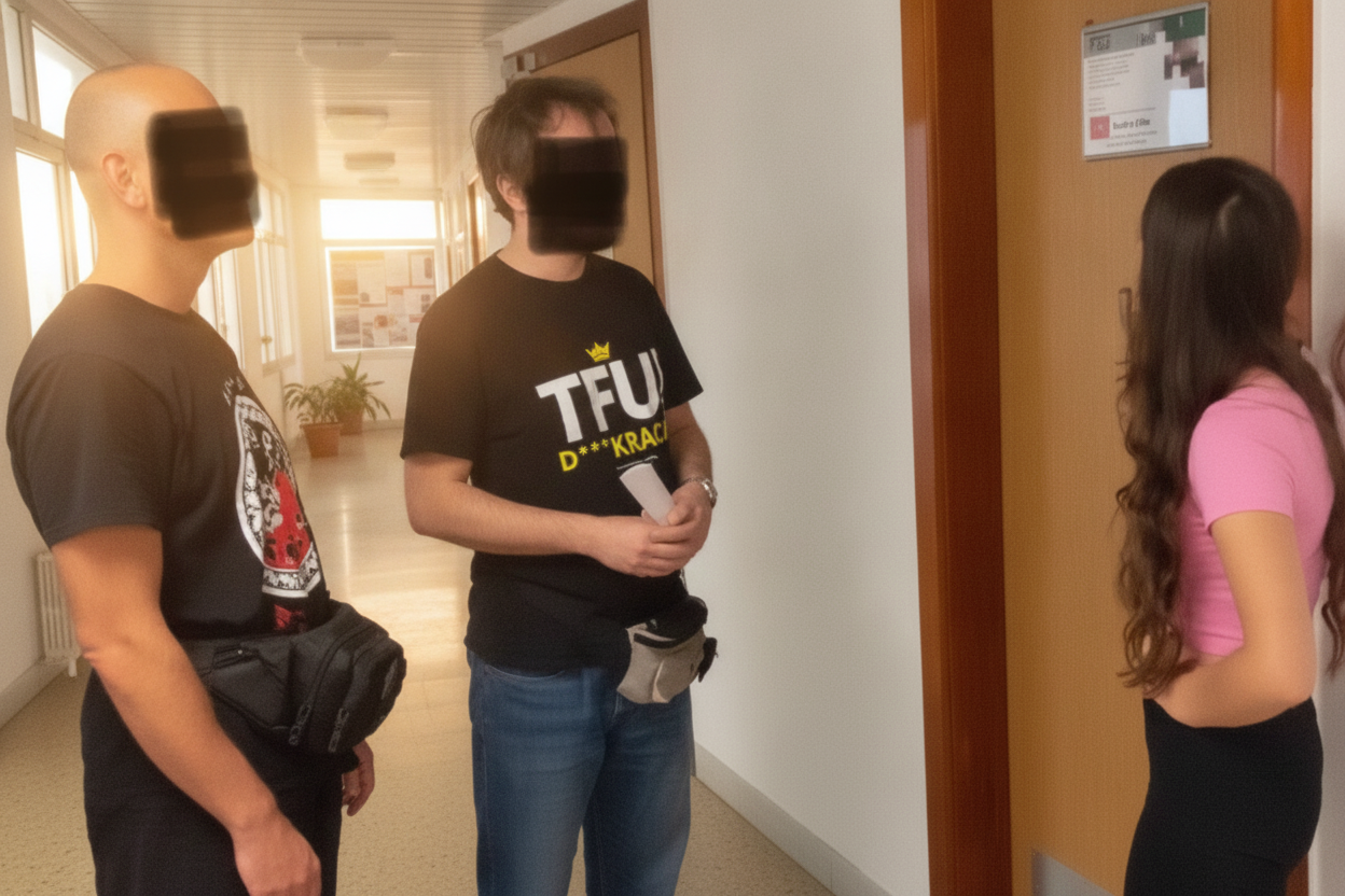 Polizei in Posen nimmt zwei Männer fest: Sie sollen in Büro einer ukrainischen Firma eingedrungen sein
