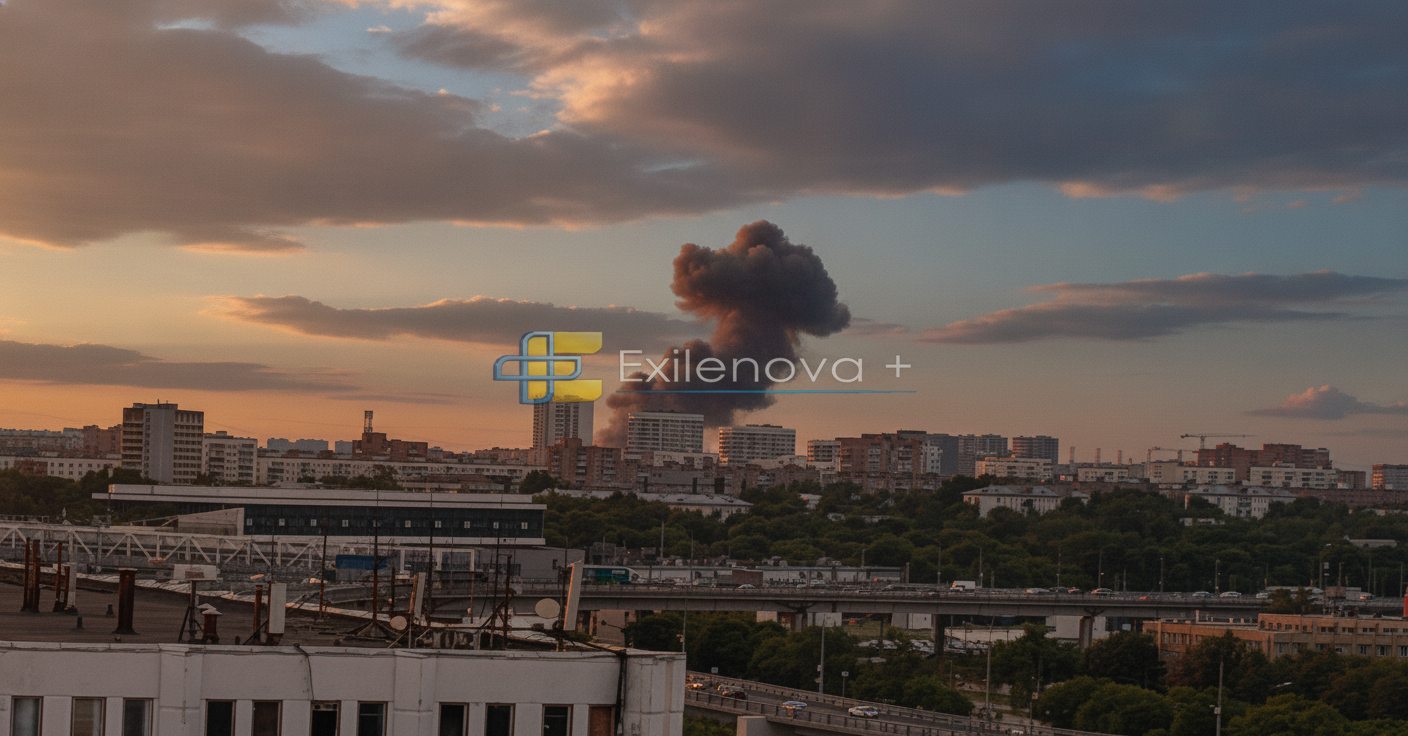 Атака дронів на Москву
