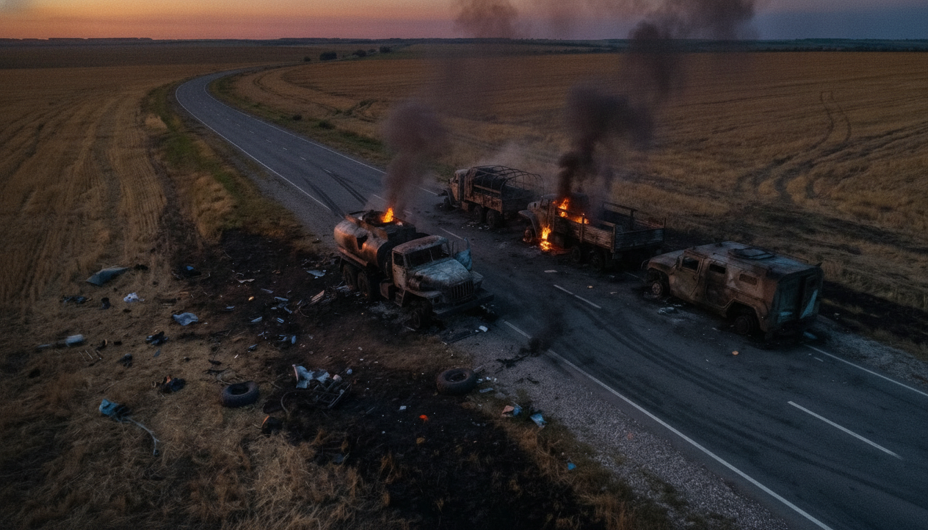 Ukrainian forces block fuel logistics