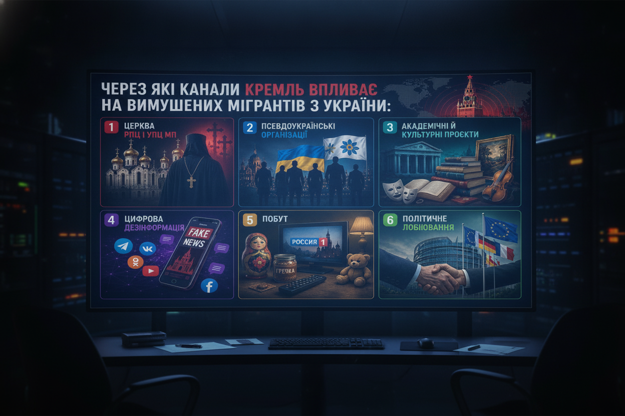 Kreml setzt auf neue Strategien: So versucht Russland, Ukrainer im Ausland zu beeinflussen