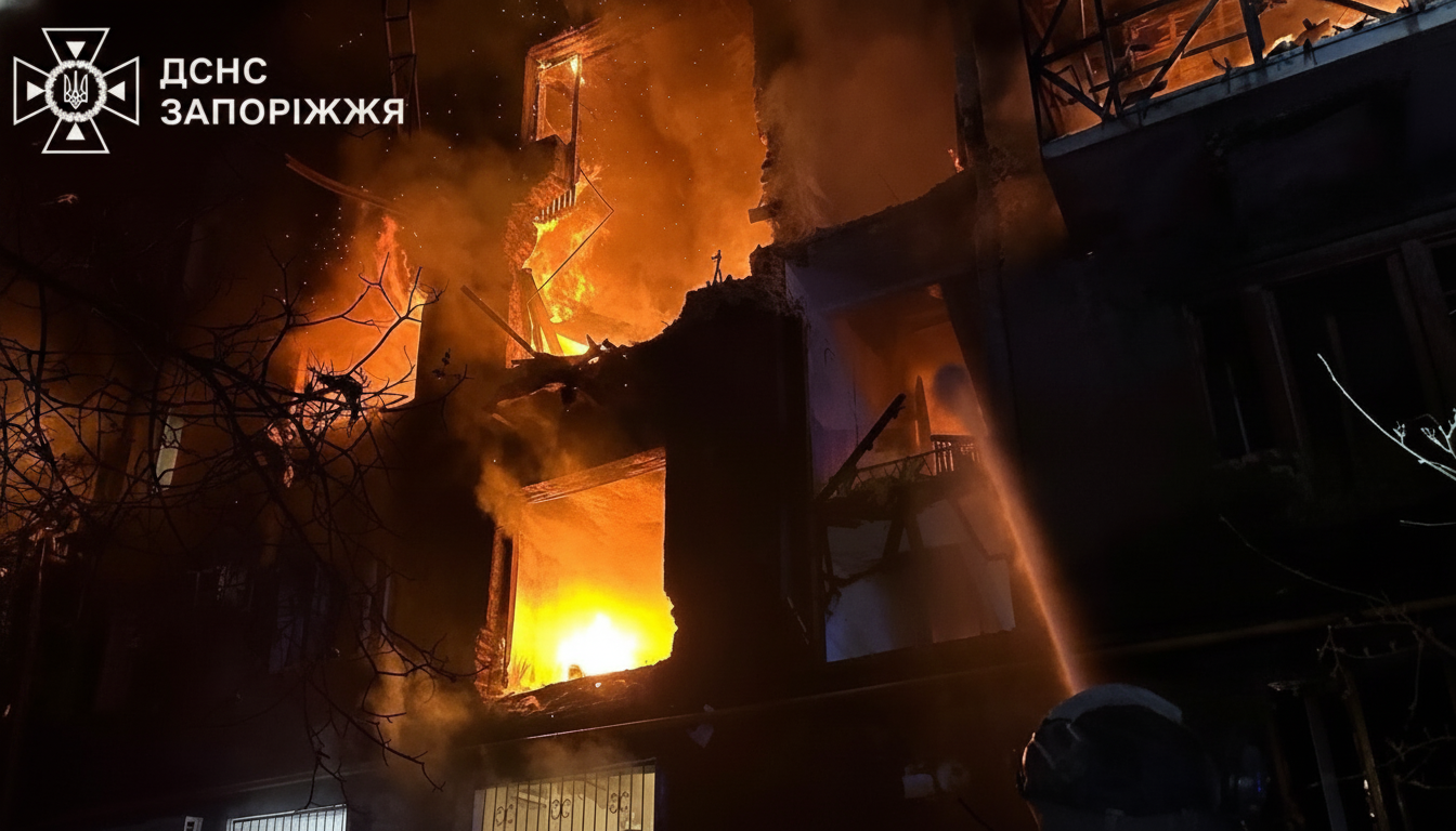 Russia Launches Massive Strikes Across Ukrainian Regions: Casualties, Infrastructure Damage, and Power Outages