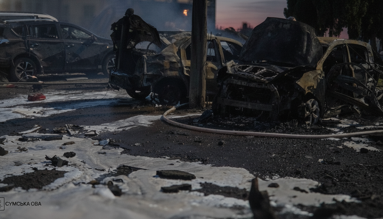 Three Dead and 17 Wounded After Russian Strikes Hit Hospitals in Sumy