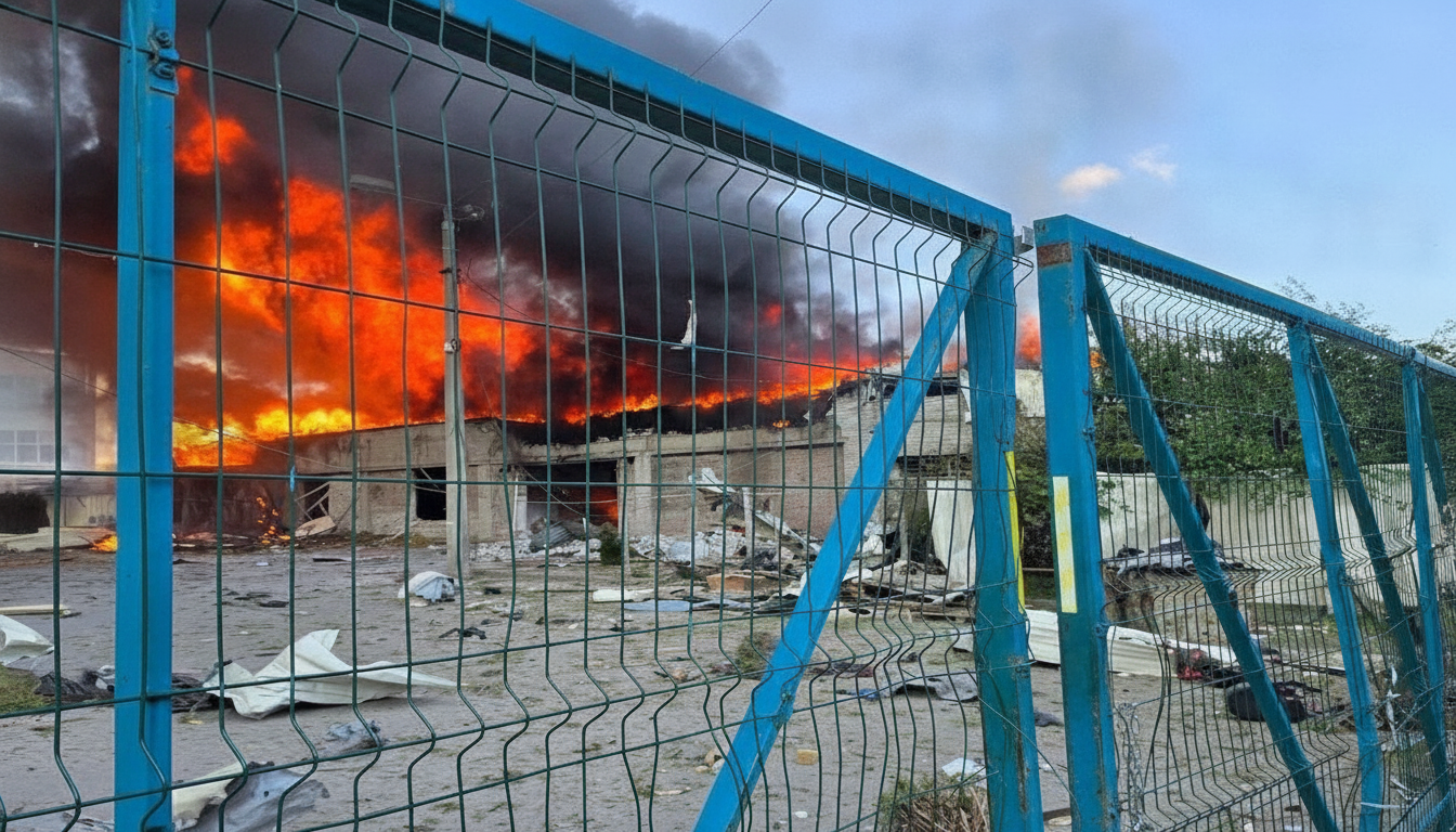 Kramatorsk unter Beschuss: Drei Tote und sieben Verletzte bei russischem Angriff