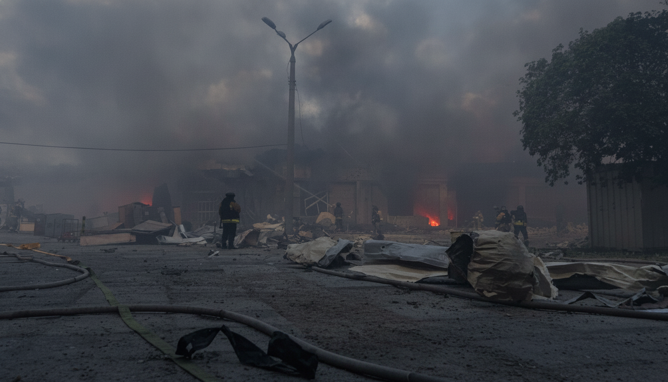 Russian Strikes on Zaporizhzhia and Kramatorsk Leave Dozens Dead and Wounded