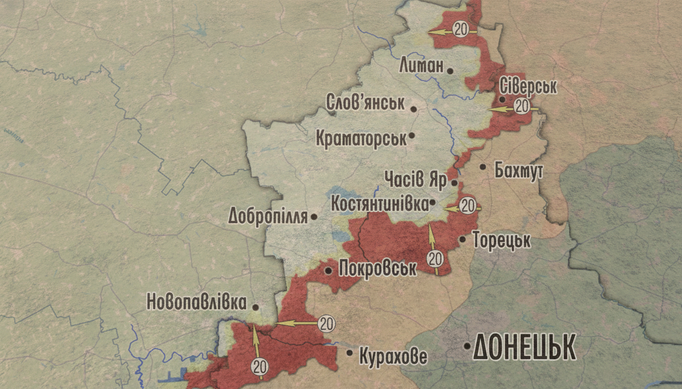 Critical Situation in Eastern Ukraine: Russian Forces Bombard Kramatorsk, Sloviansk, and Druzhkivka Daily