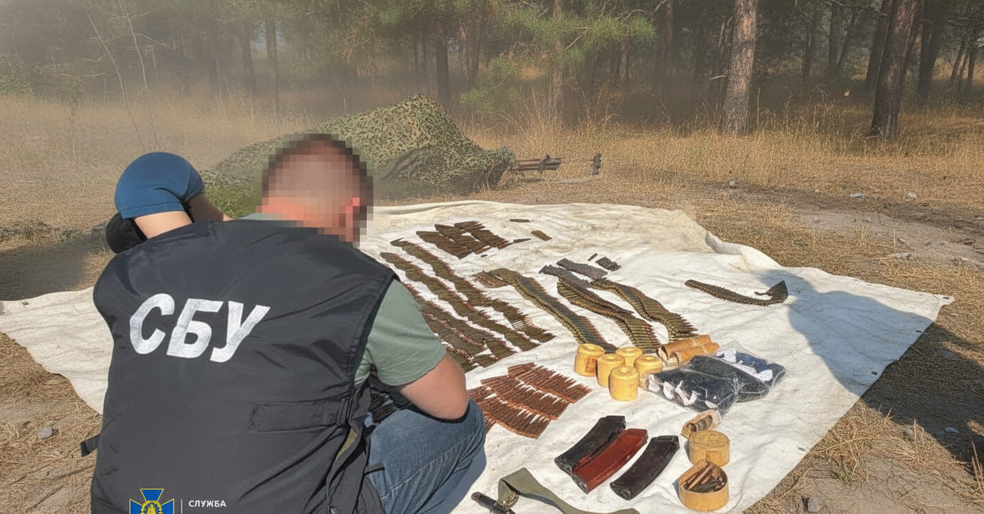 Вибухівка та зброя СБУ