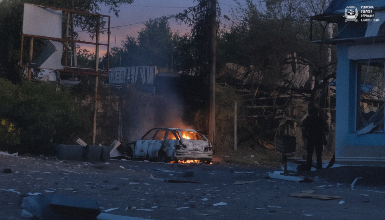 Russian Aerial Bombs Strike Kramatorsk: Two Dead, One Wounded in Latest Attack