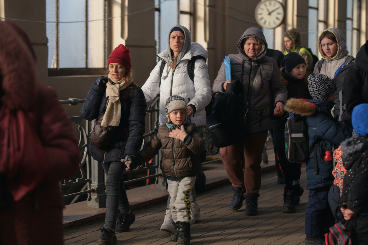Miliony Ukraińców wciąż bez dachu nad głową – dramat wewnętrznych przesiedleńców