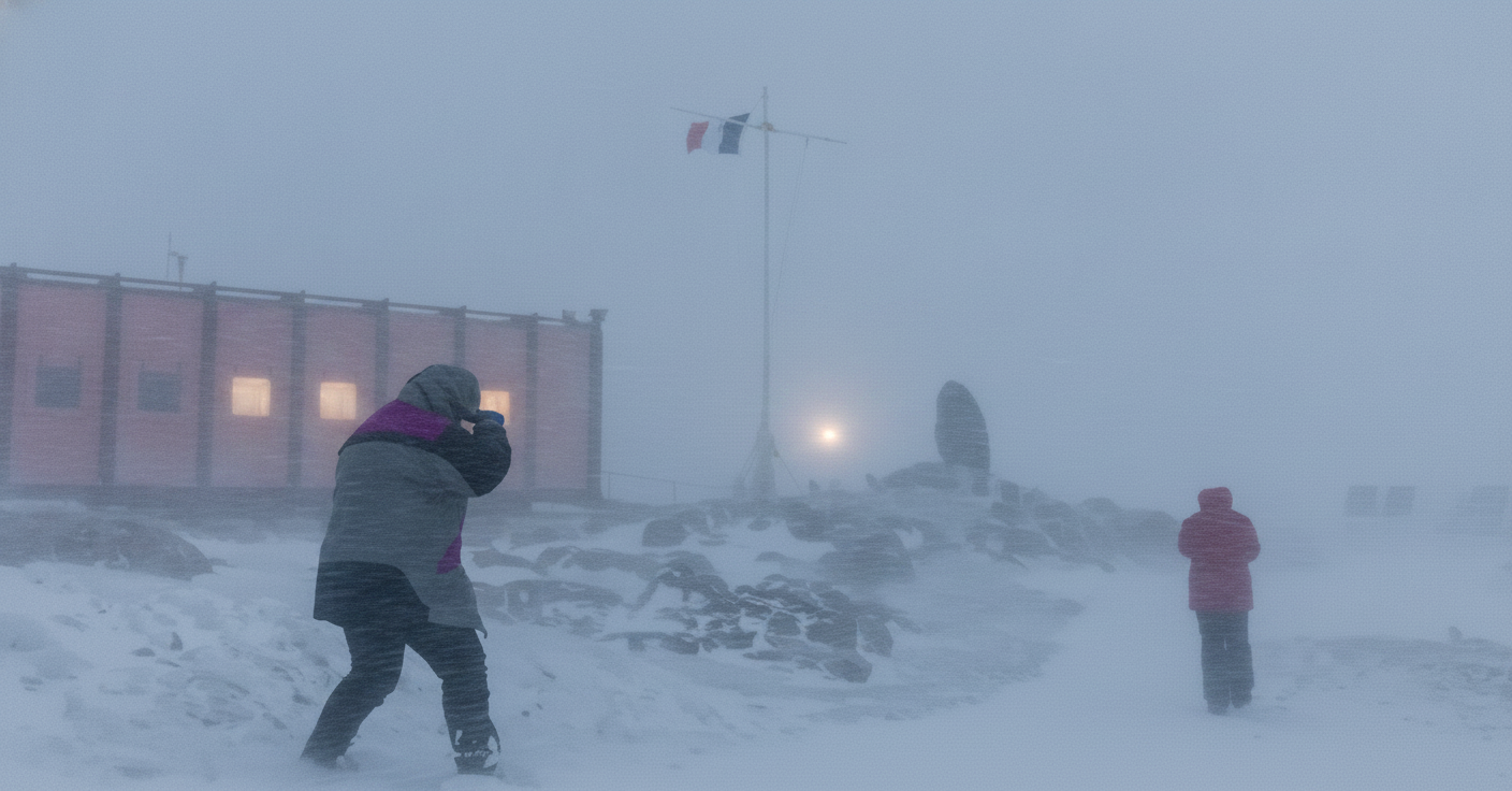 Антарктида, рекордний холод -84,1°C
