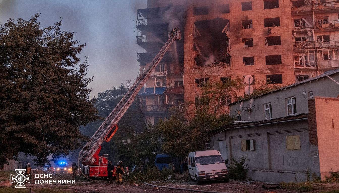 Налет на Краматорск: две жертвы и десять раненых после сброса авиабомб