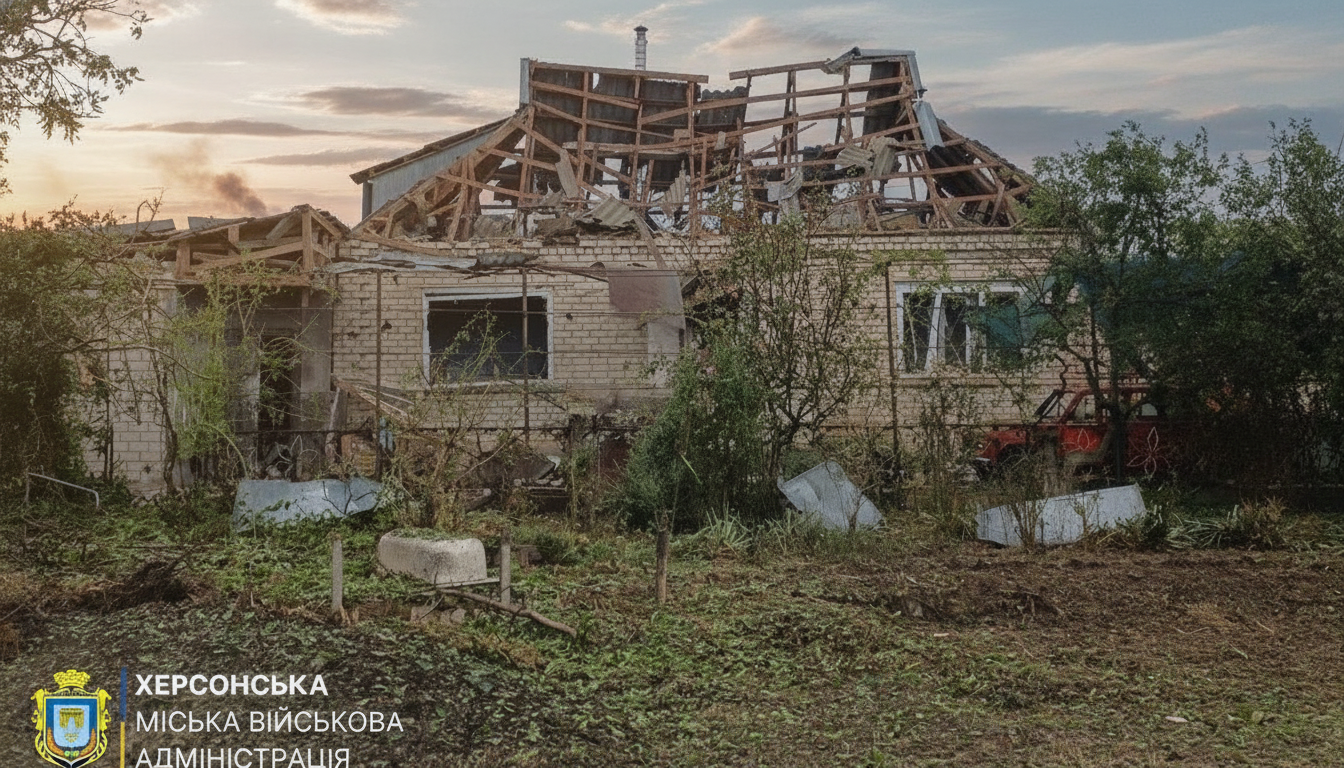 Attack on Kherson, casualties reported