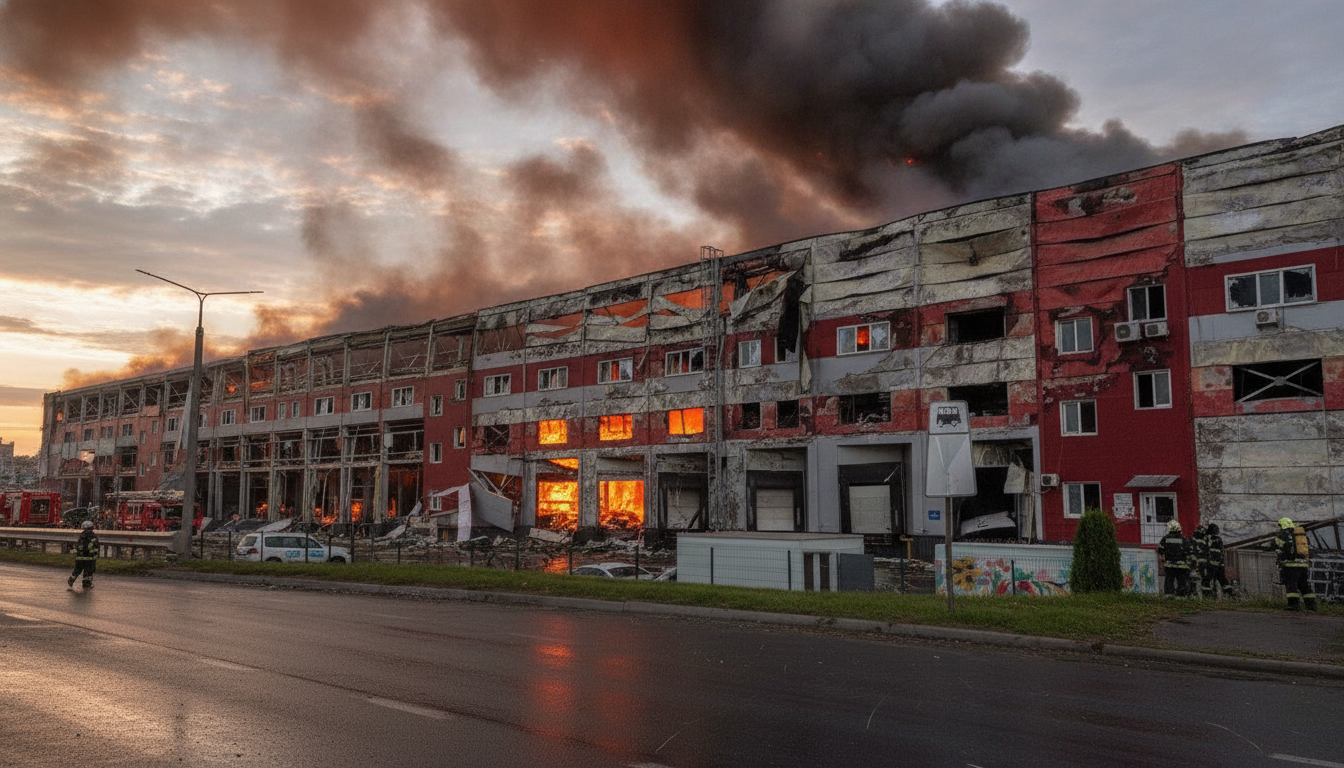 Rosyjski atak na magazyn UNICEF: pomoc humanitarna o wartości 3,9 miliona dolarów legła w gruzach