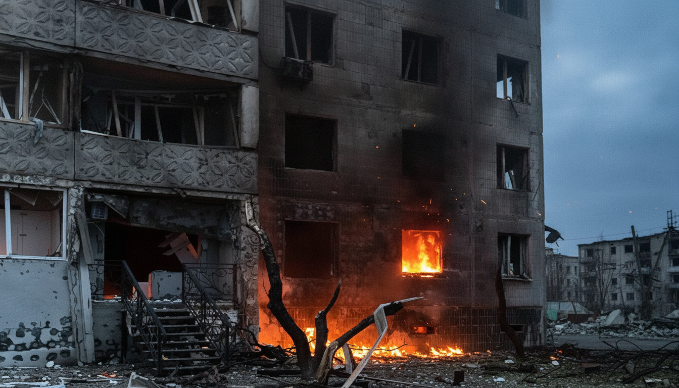 Civilian Toll Rises: 11 Killed in Three Days as Russian Strikes Hit Hospitals and Homes