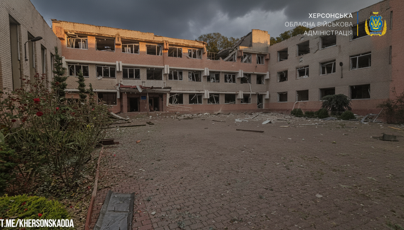10 Aerial Bombs Dropped on Kherson by Russian Forces: Rising Number of Wounded