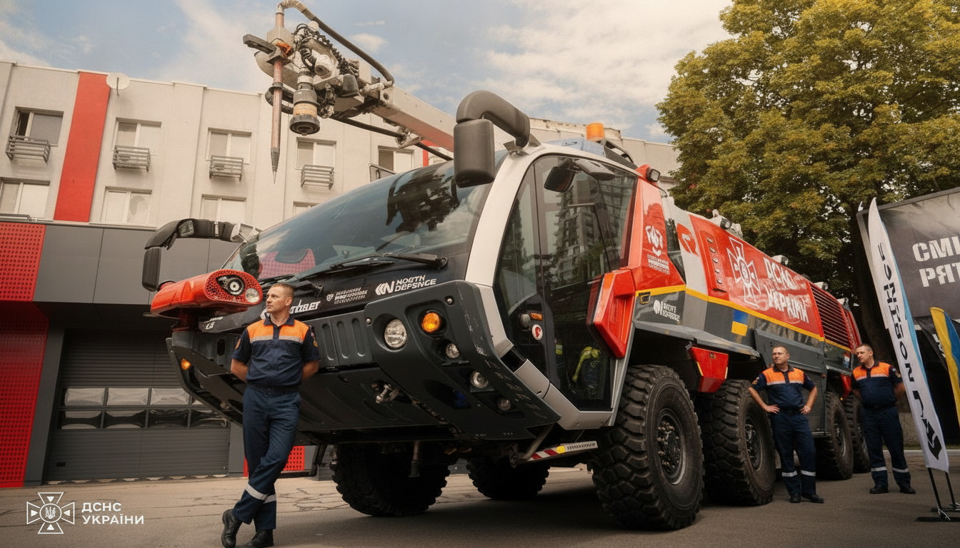 Пожежний автомобіль Rosenbauer Panther