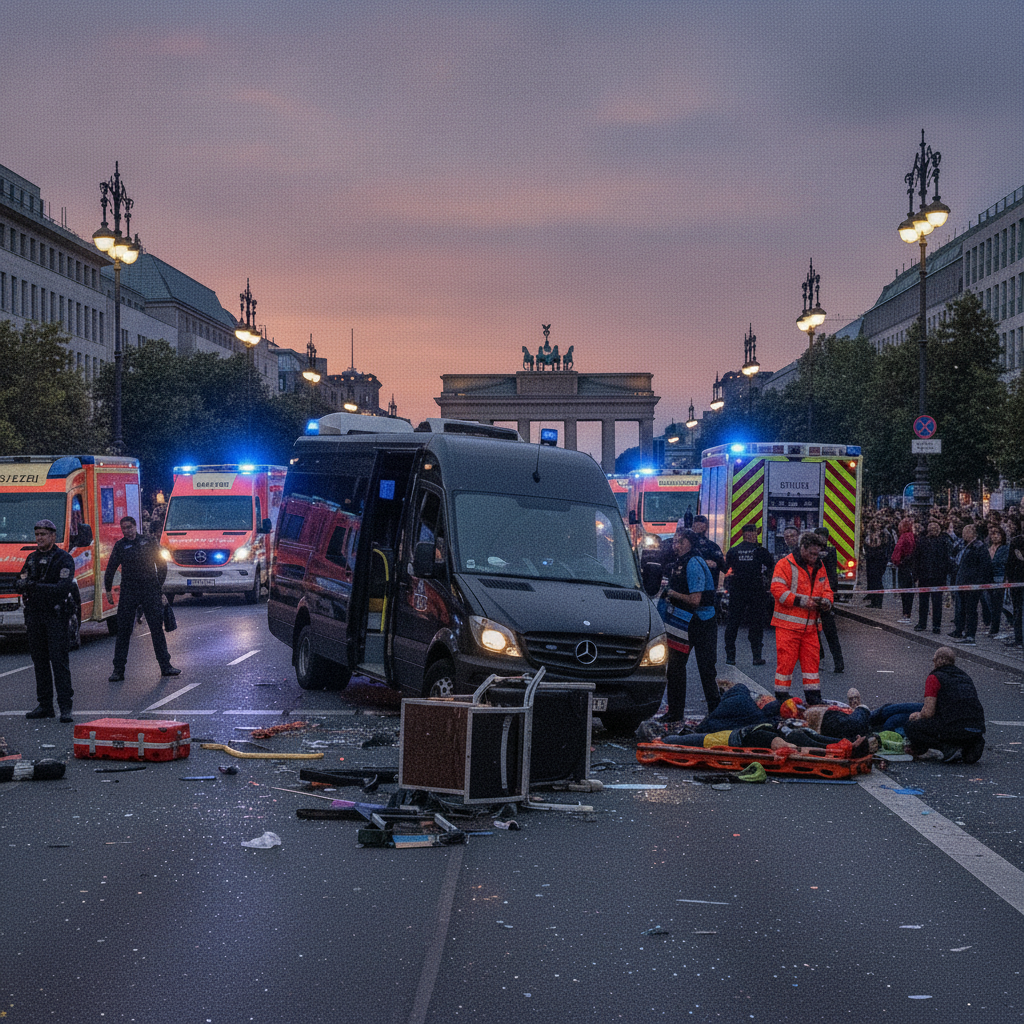 Tragödie beim Berliner CSD: Eine Tote und 29 Verletzte nach Fahrzeugattacke