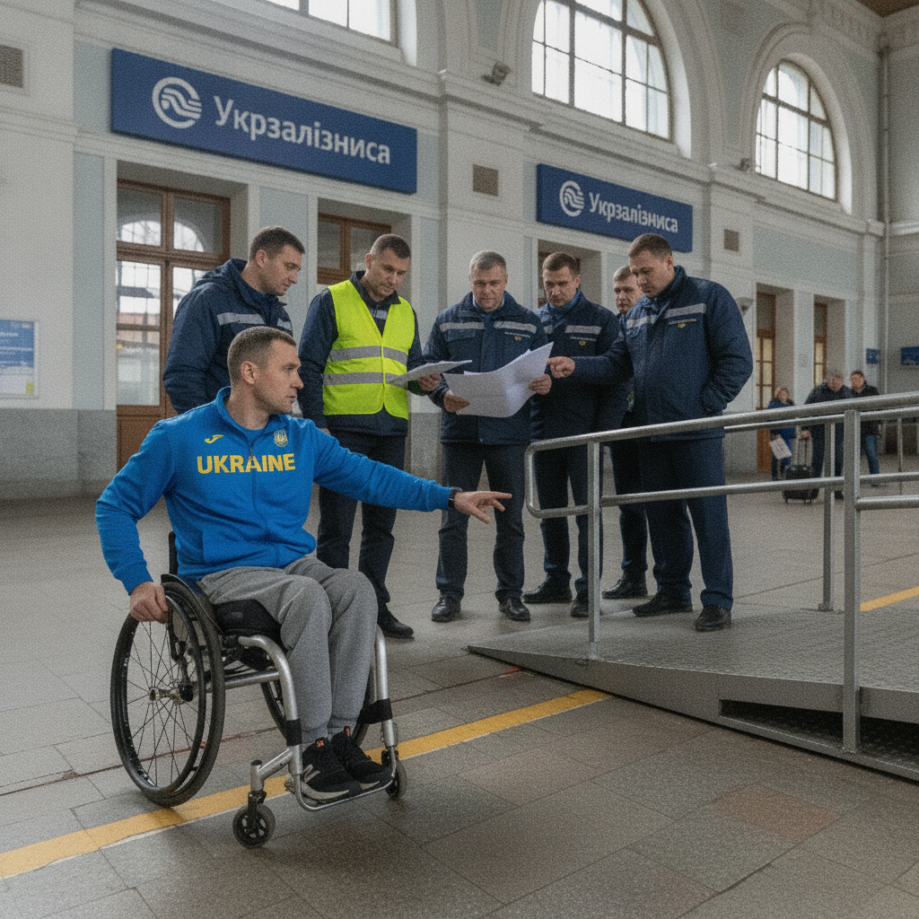 How a Swimming Champion Turned Advocate Is Reshaping Ukrainian Cities After a Spinal Injury