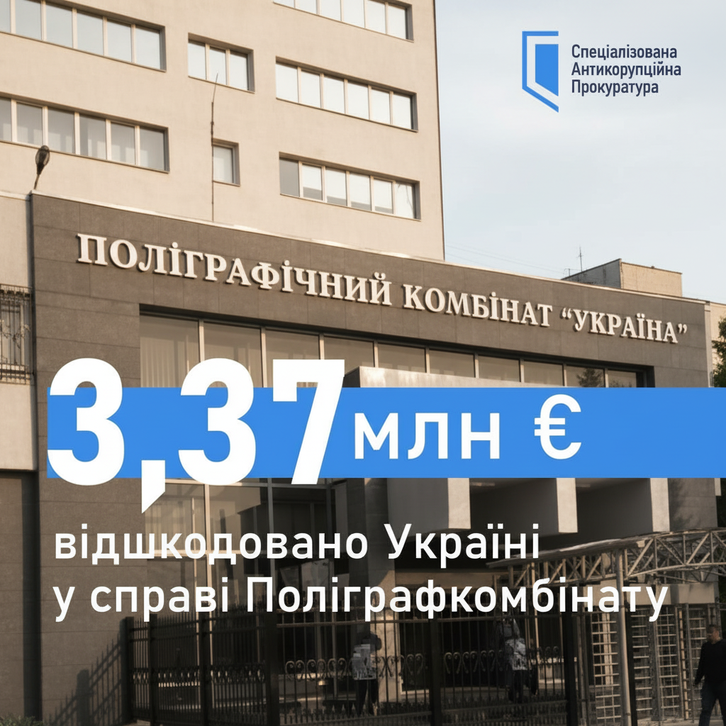 Україна отримала 3,37 млн євро компенсації від французької компанії