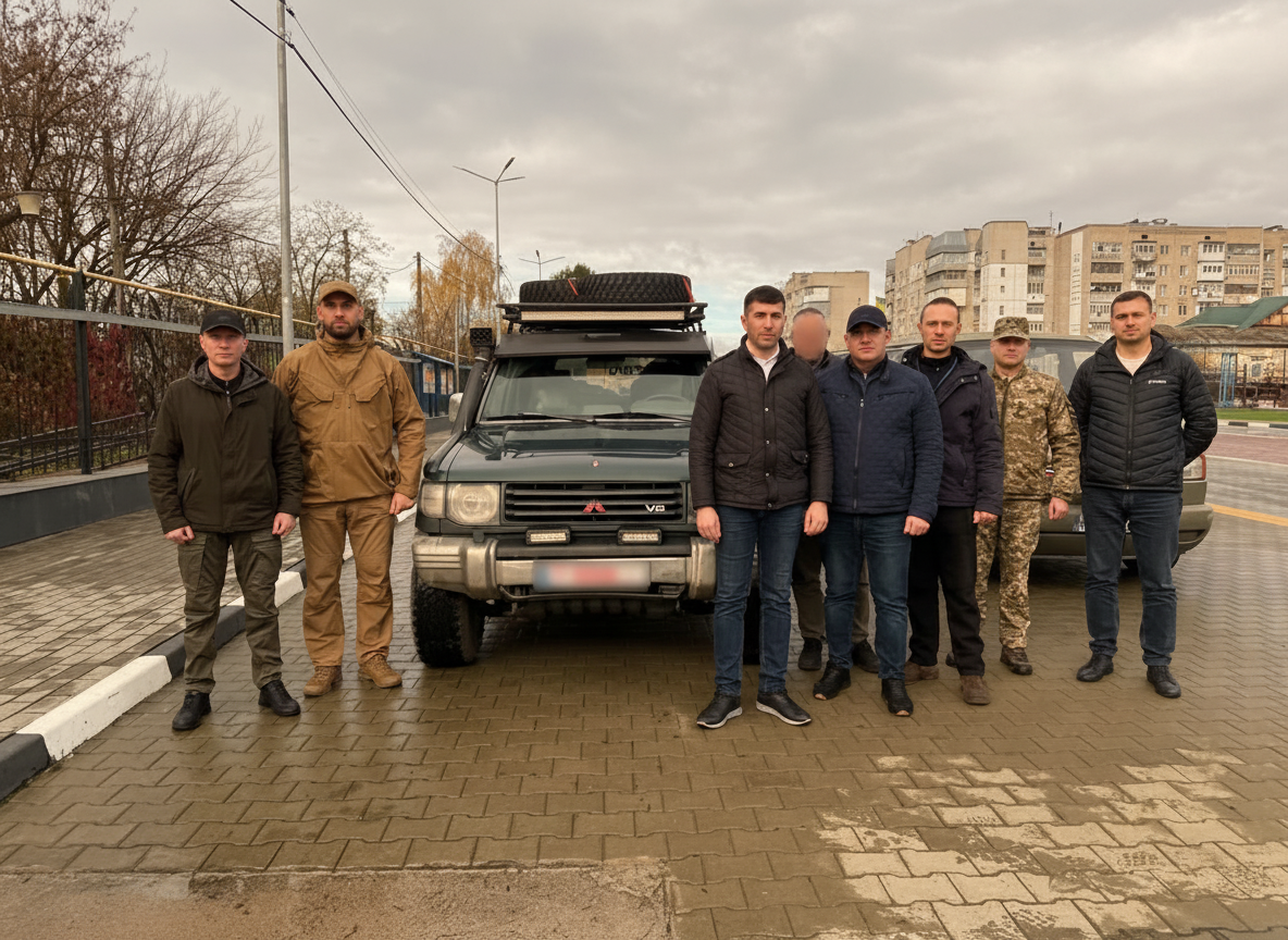 Посольство України в Молдові передало ЗСУ позашляховик та генератор