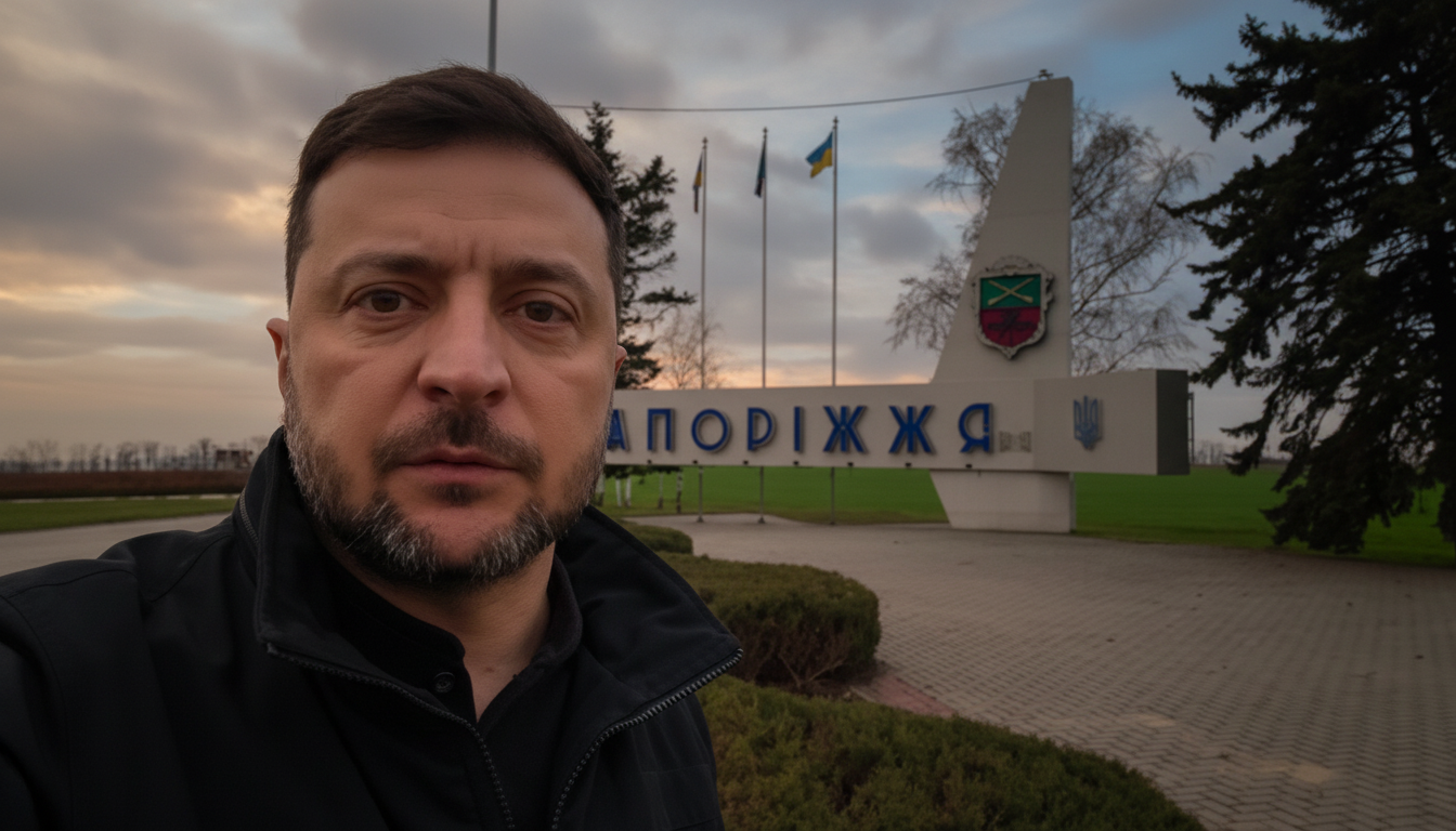 Зеленський у Запорізькій області: засідання Ставки та зустрічі з військовими