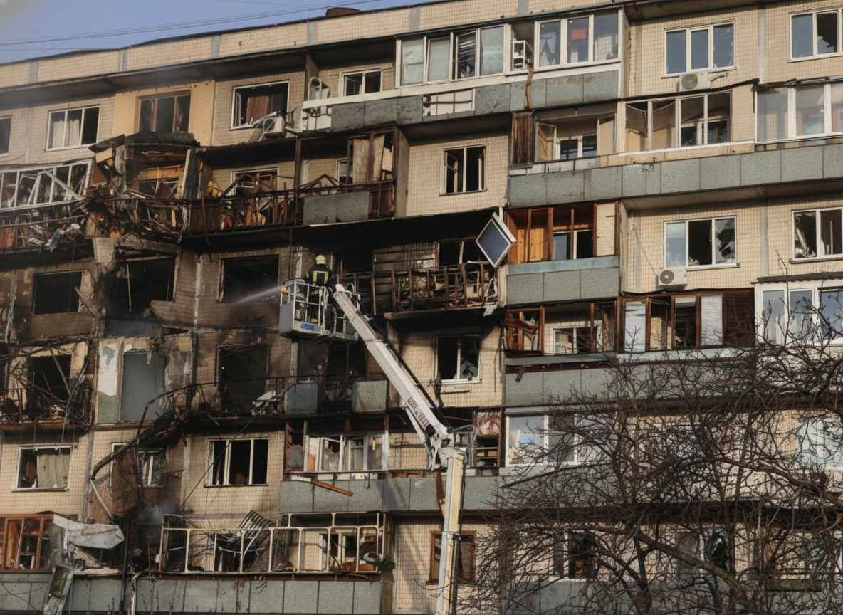 Російська атака на Київ: 5 загиблих та понад 30 поранених унаслідок нічного обстрілу