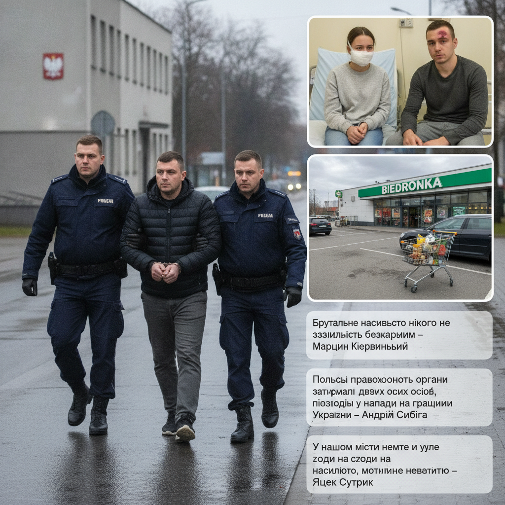 Brutaler Angriff auf Ukrainer in Breslau: Polizei nimmt zwei Tatverdächtige fest – Details zur Auseinandersetzung