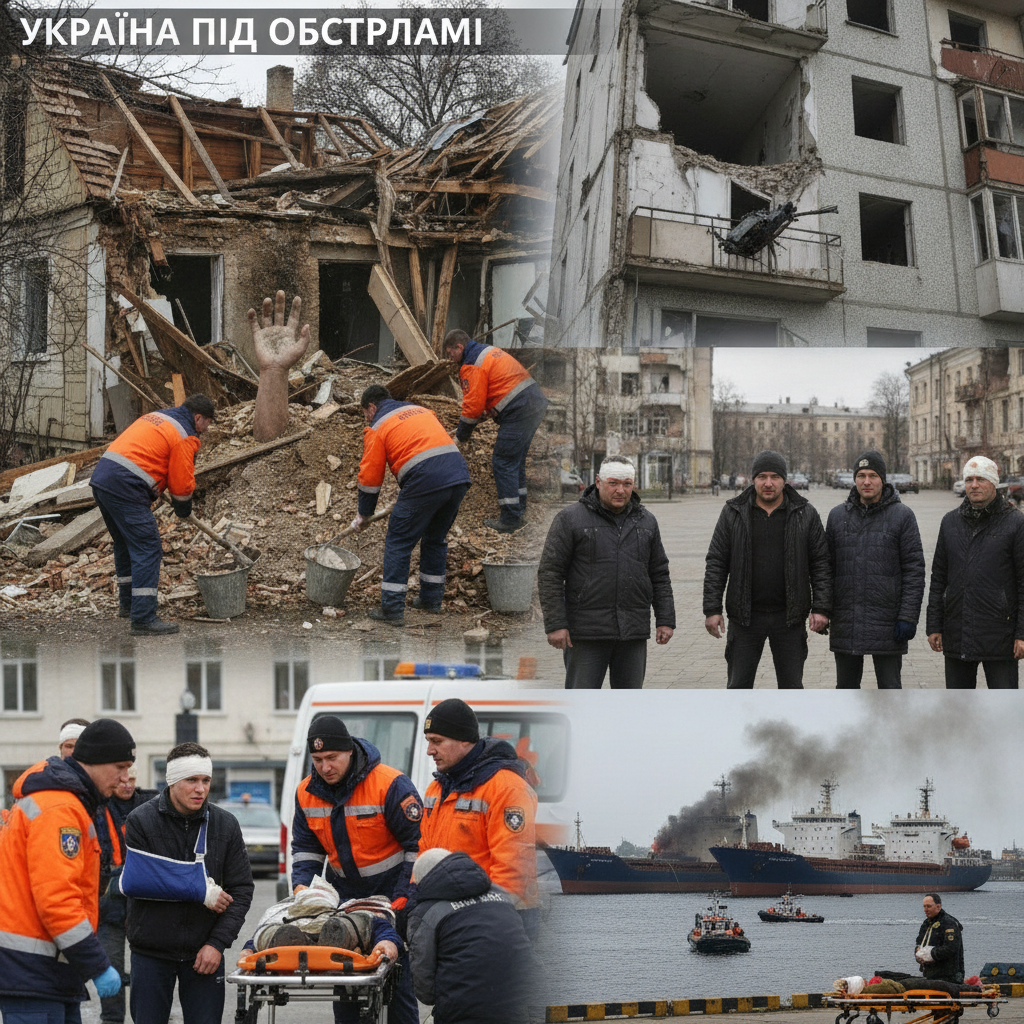 Нічна атака: збиті дрони, жертви