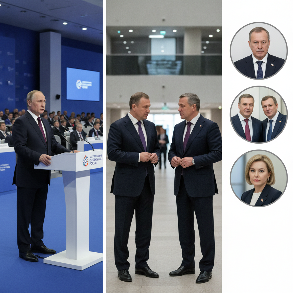 Путін на Петербурзькому форумі
