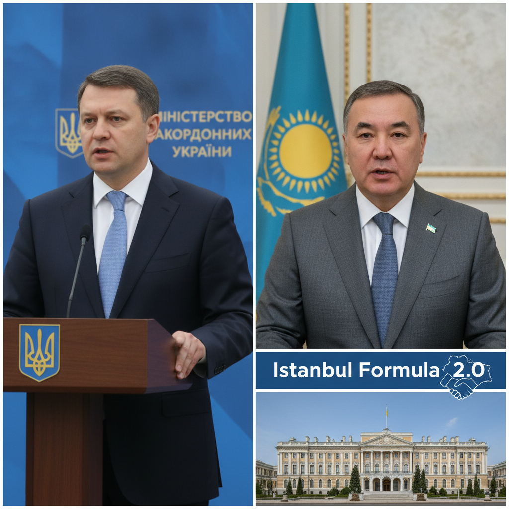 Ukraine's Foreign Ministry Reacts as Kazakhstan Urges Putin to End the War