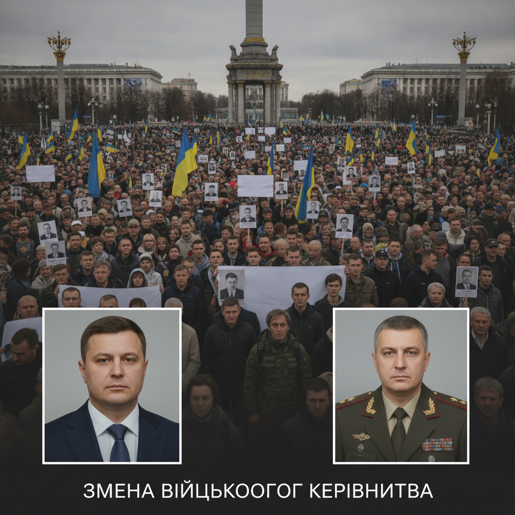 General Drapatyi Takes Helm of Ukrainian Armed Forces Amid Fedorov's Resignation