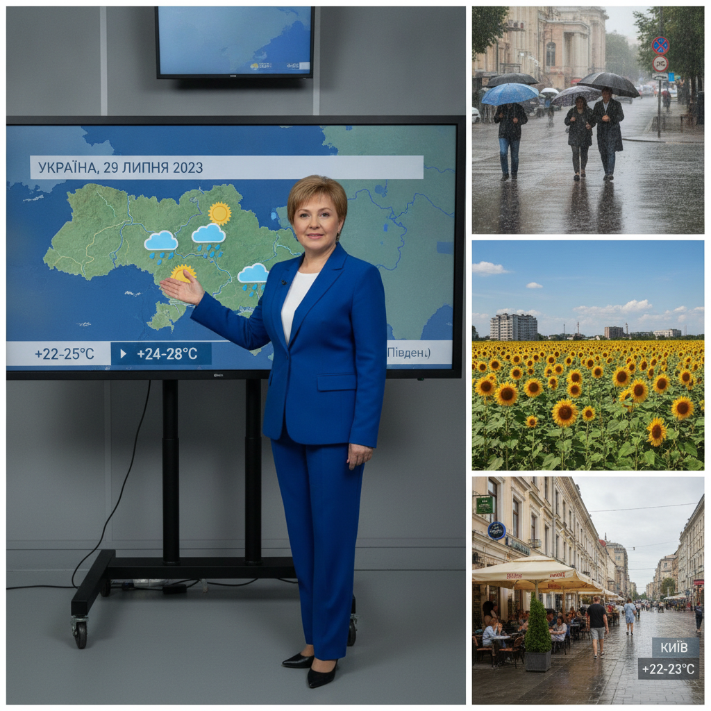 Наталка Діденко прогнозує дощі