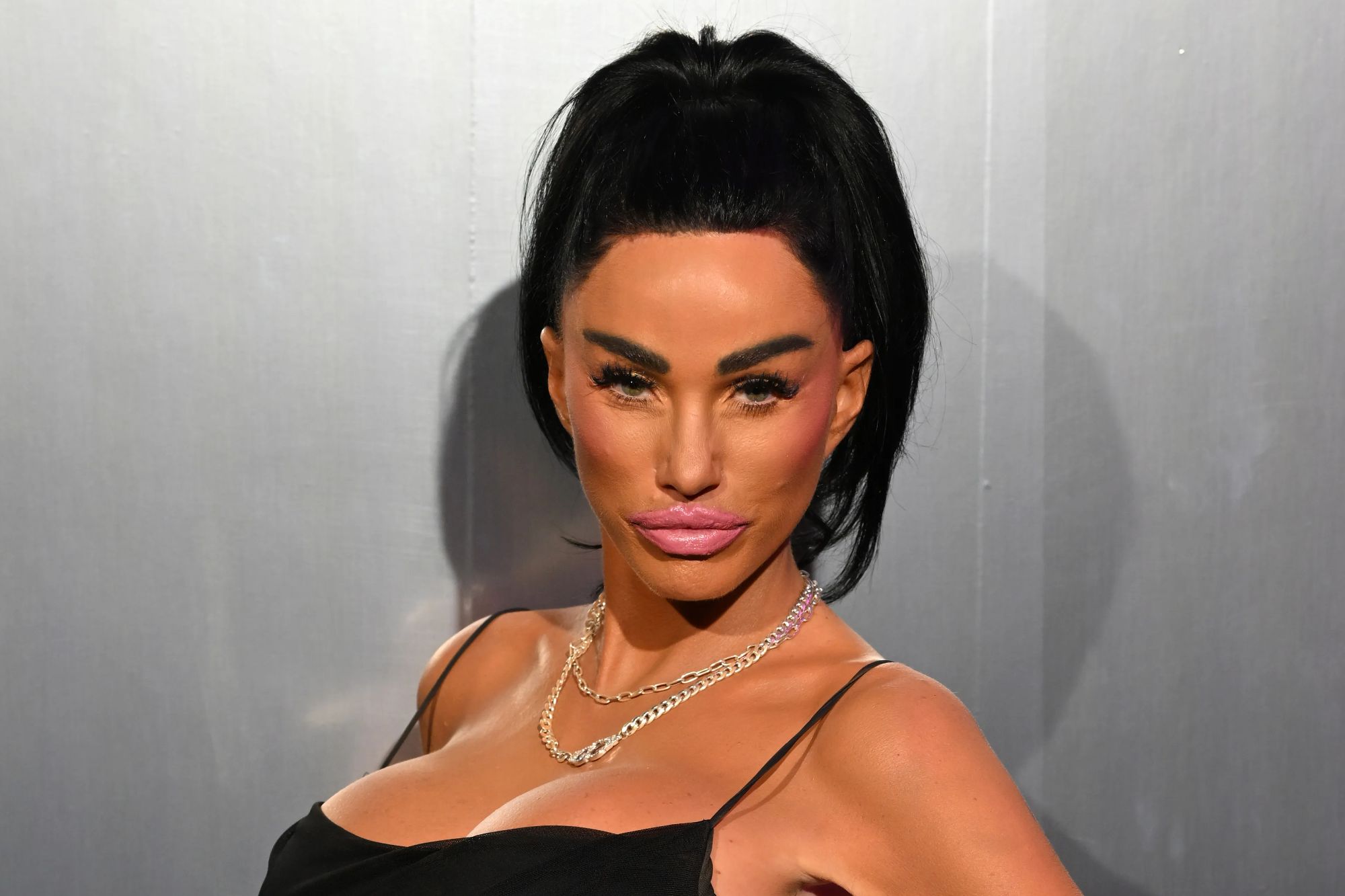 Katie Price after breaking up with her boyfriend
