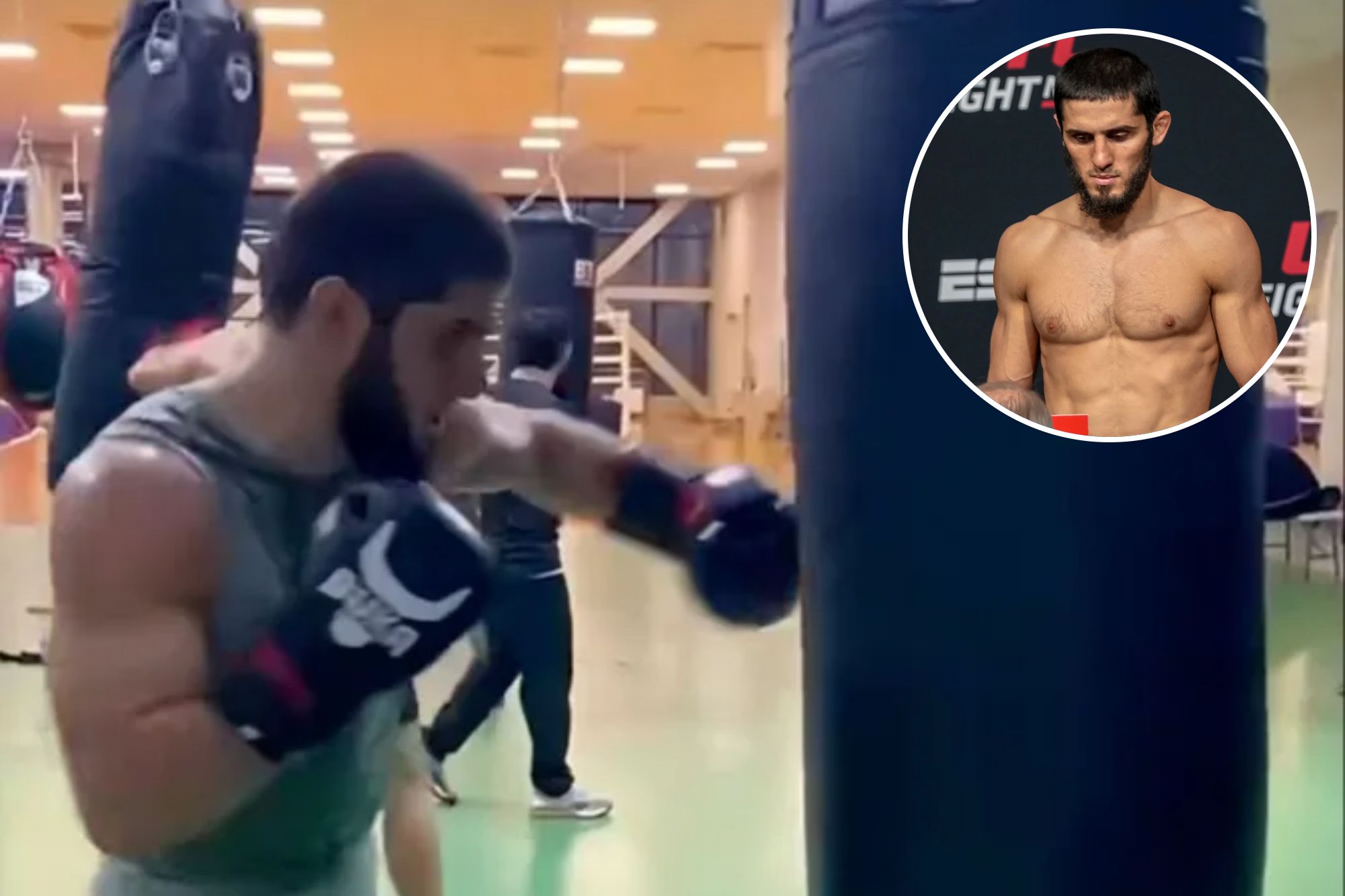 Махачев набрал вагу перед UFC 322: секрет різкої трансформації